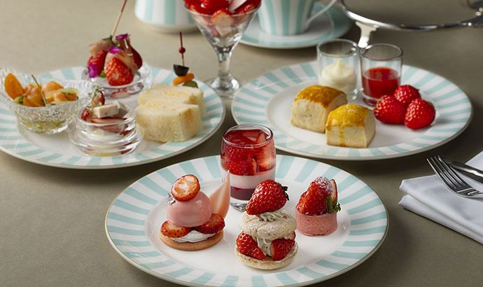 [2-hour entry limit: 13:00/14:00/15:00/16:00/17:00/18:00] 2026.4/1-5/31 Strawberry Afternoon Tea (Monday-Thursday)