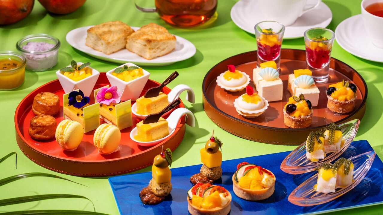 【Special Discount for Miyako Citizens】Miyako Island mangoes adorn the summer afternoon tea