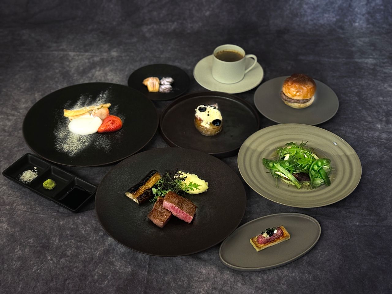 2026 Spring Dinner Aged Wagyu Beef Teppanyaki Course UTAGE Banquet