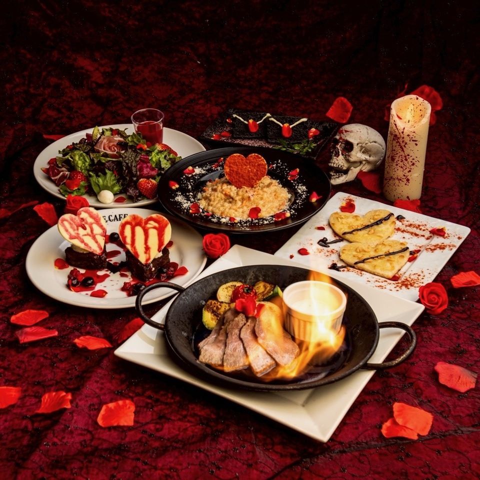 血と薔薇のルナティックホワイトデーコース　全6品5000円（税込）