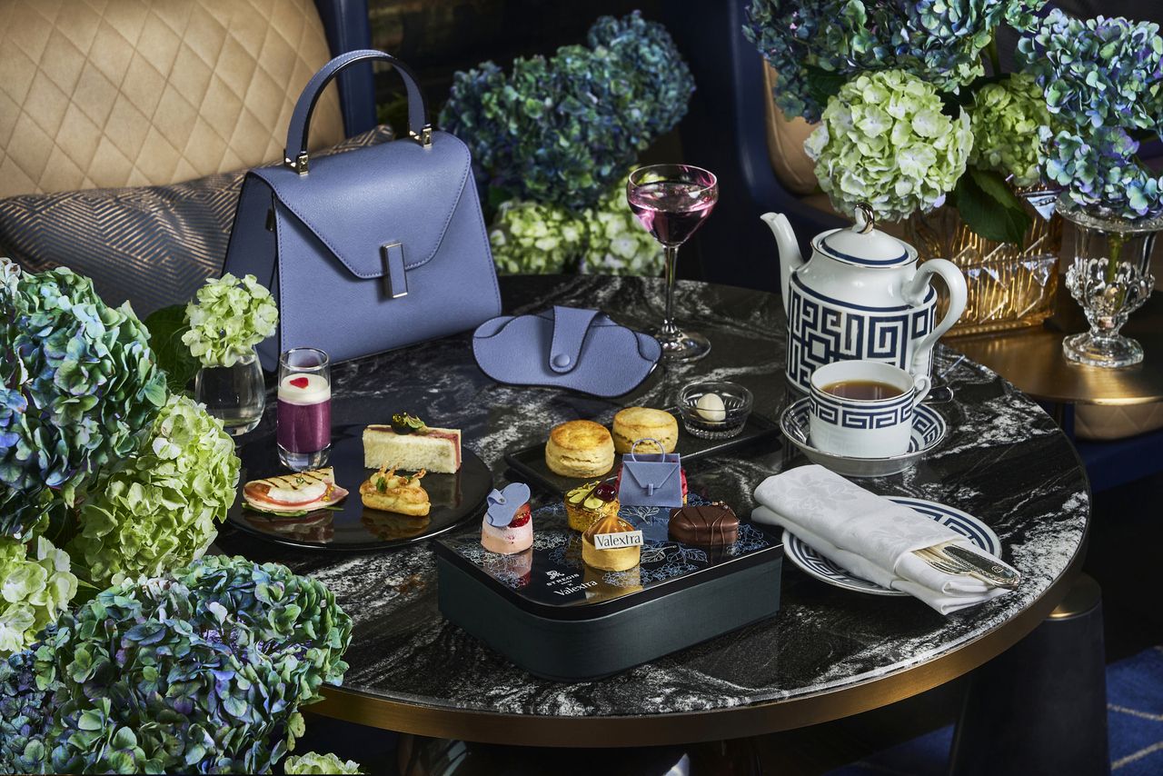 St. Regis Afternoon Tea with Valextra - Iside in Bloom - + a glass of Champagne