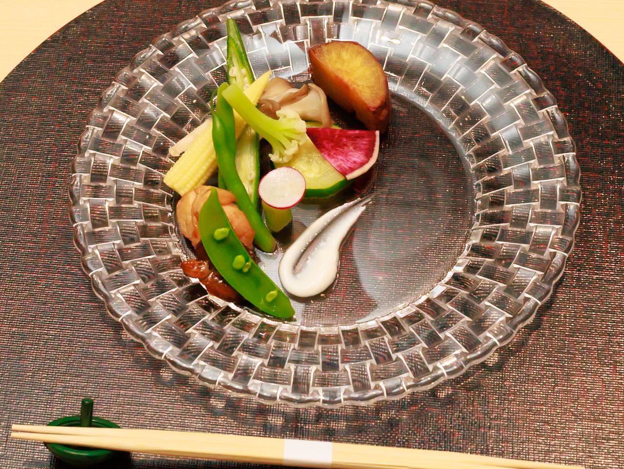 Lunch course: 8 dishes