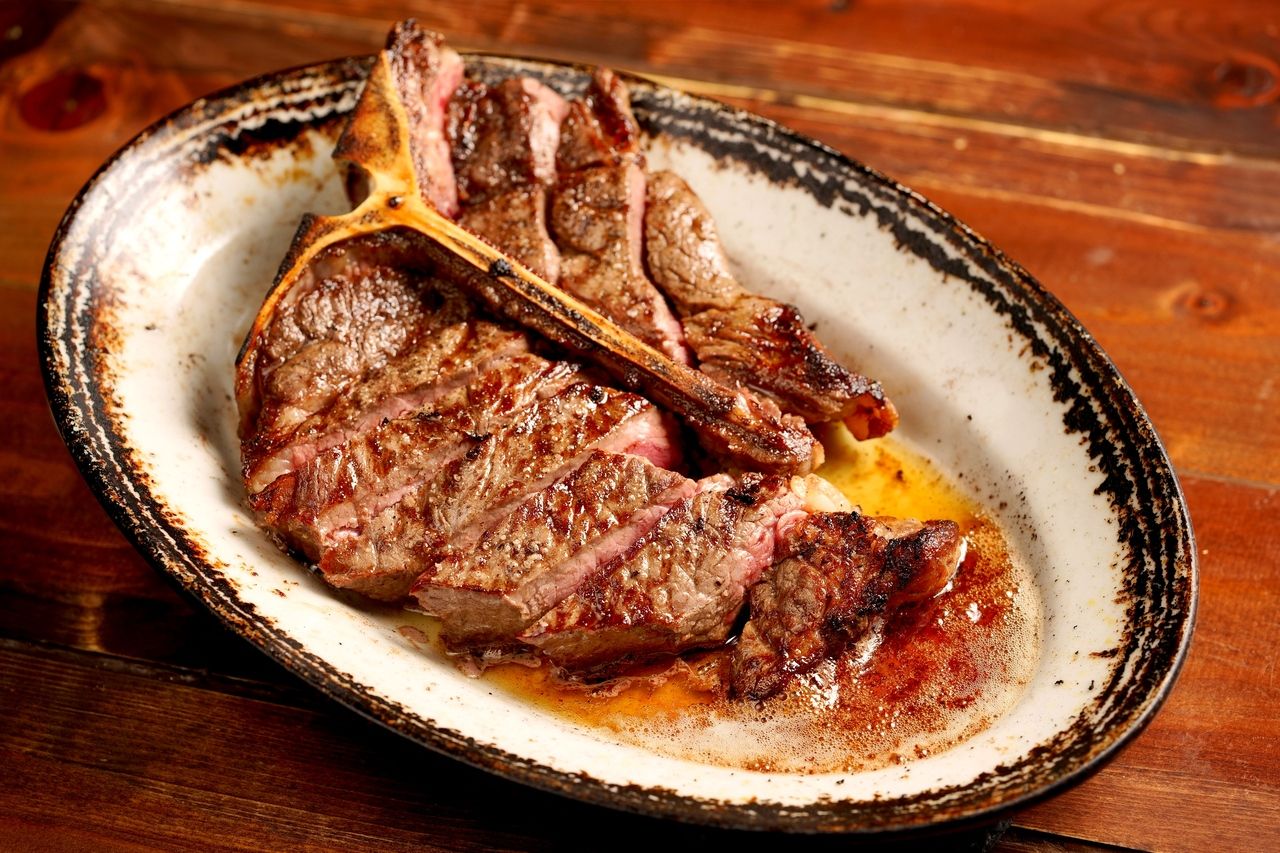 ★2名様～　/ T-bone ステーキコース（全5品）＋フリードリンク90分付