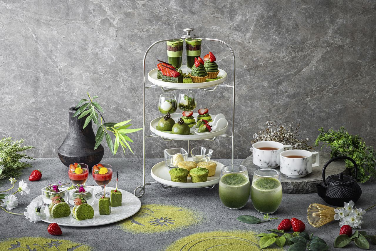 会員さま＿抹茶 Afternoon Tea Set～祇園辻利コラボレーション～