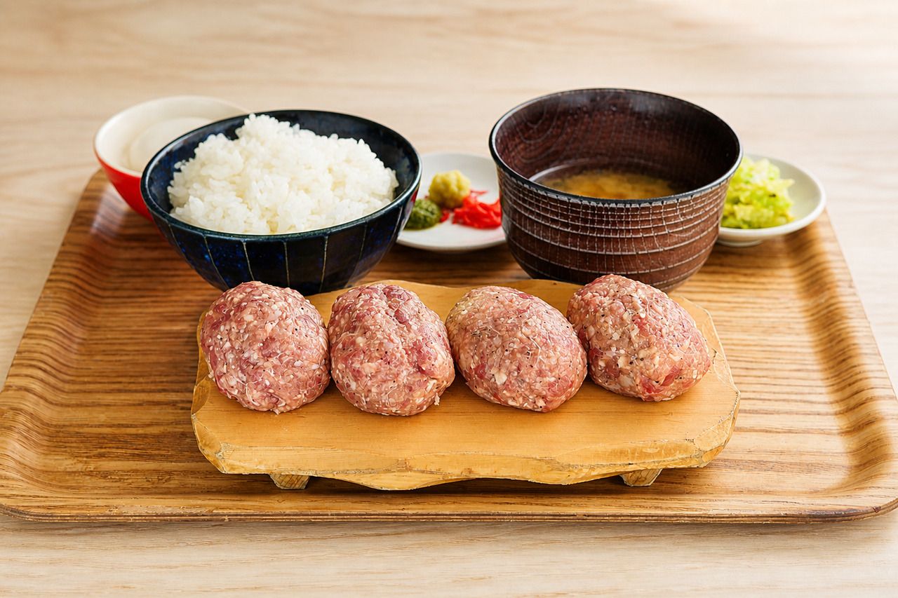 北海道鹿肉汉堡排