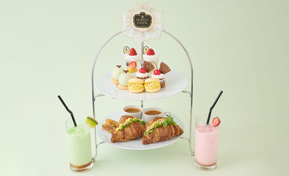 Melty Memories Afternoon Tea Set (includes 1 drink)
