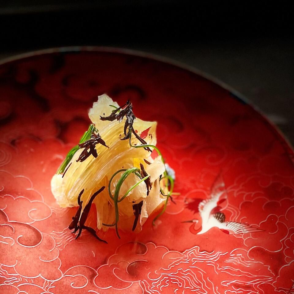 [Counter] seasonal ingredients Course
