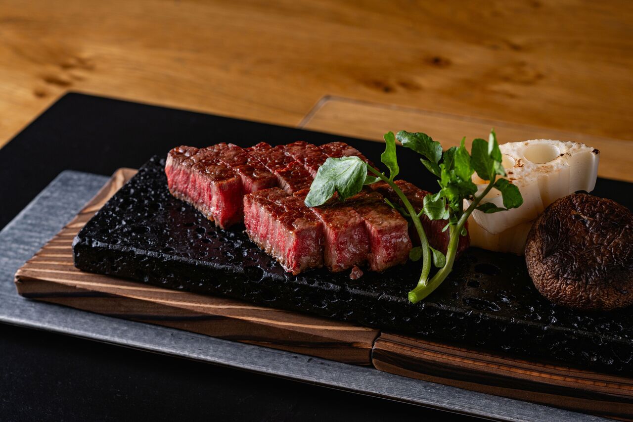 [Dinner Set Menu] A5 Wagyu Beef Steak Set