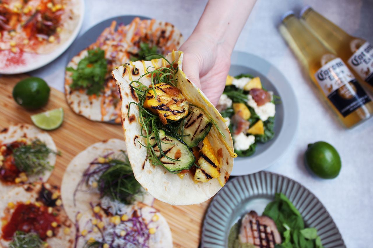 [Terrace Seating 2026 Mexican BEER GARDEN] All-you-can-eat 6 types of tacos + 3 hours of all-you-can-drink
