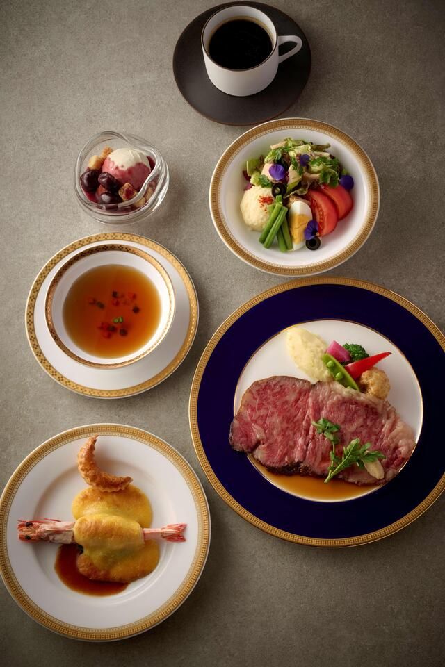 Imperial Hotel’s traditional course (5 courses total)