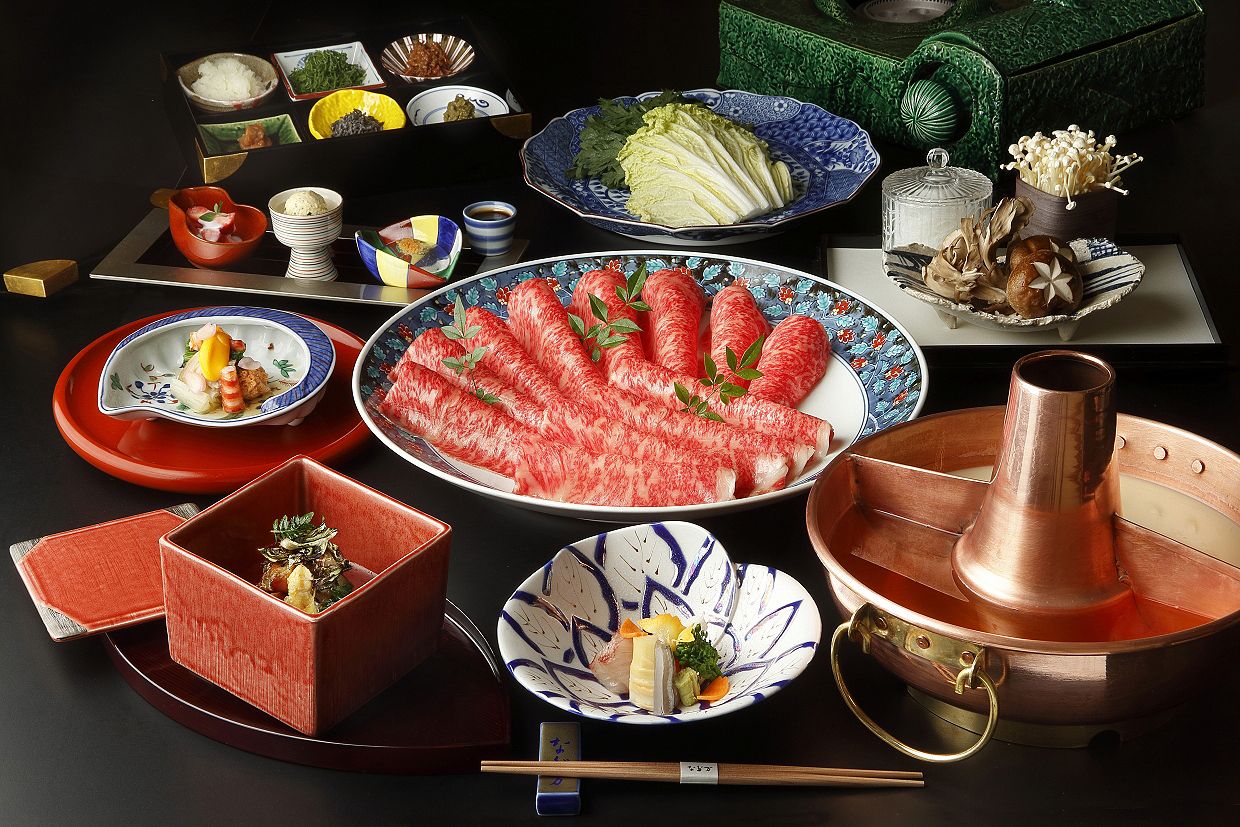 MATSUSAKA BEEF shabu-shabu course
