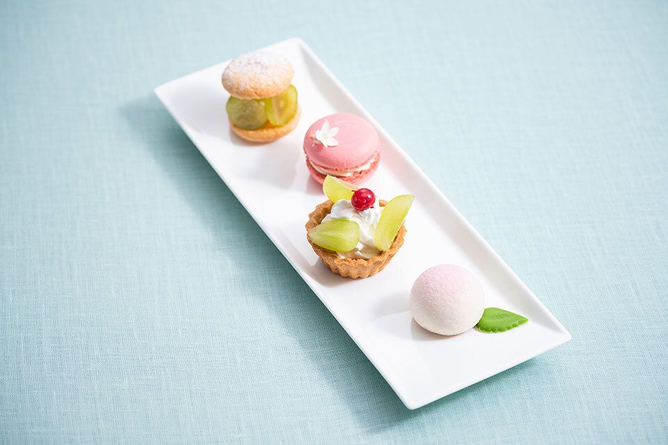 Assorted Petits Fours and Beverage Combo