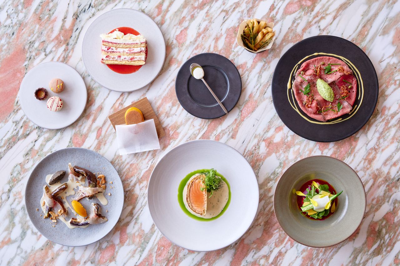 【LUNCH】Prés de L’AS Course (7-course lunch menu featuring seasonal ingredients)