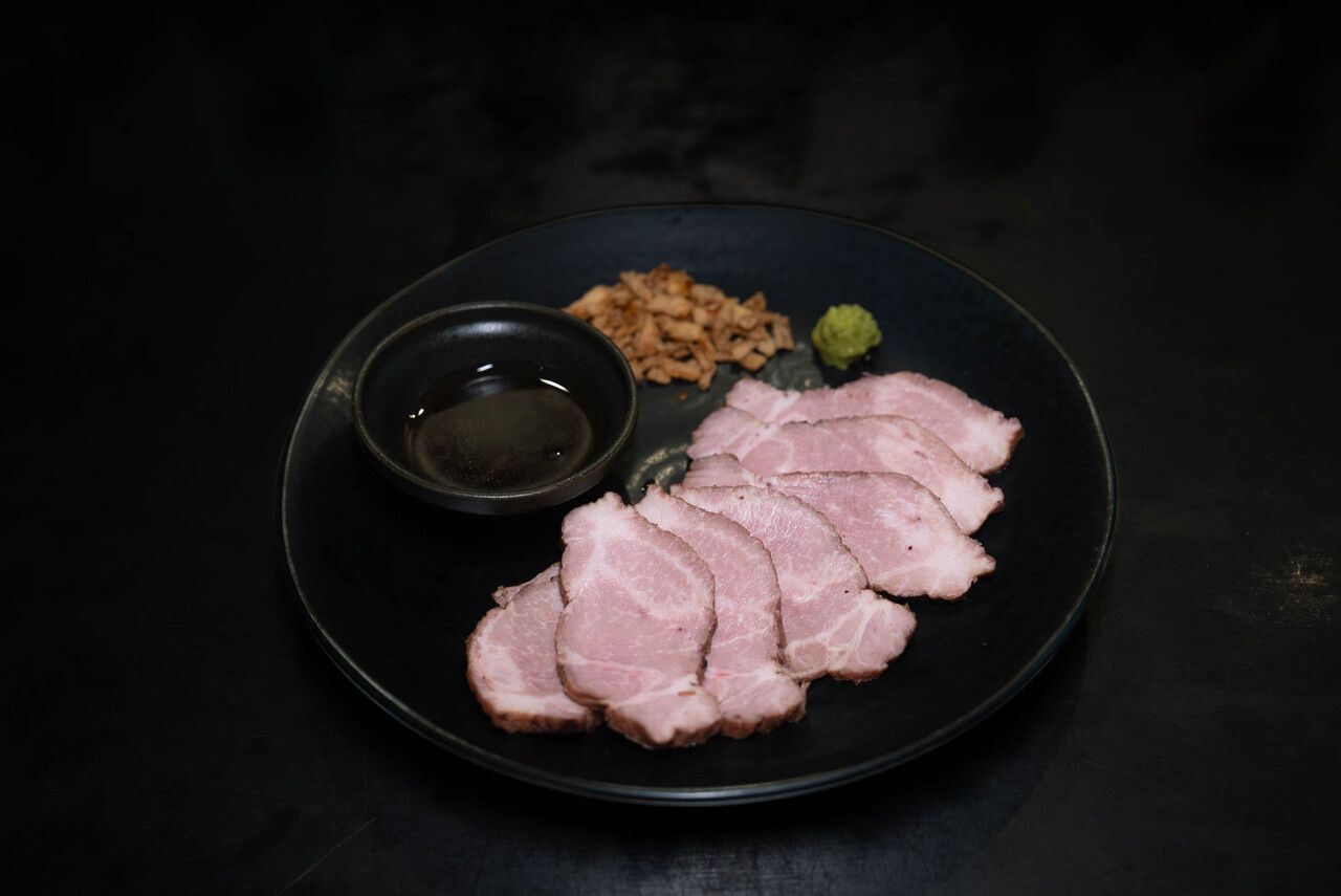 Homemade roasted pork course (à la carte)