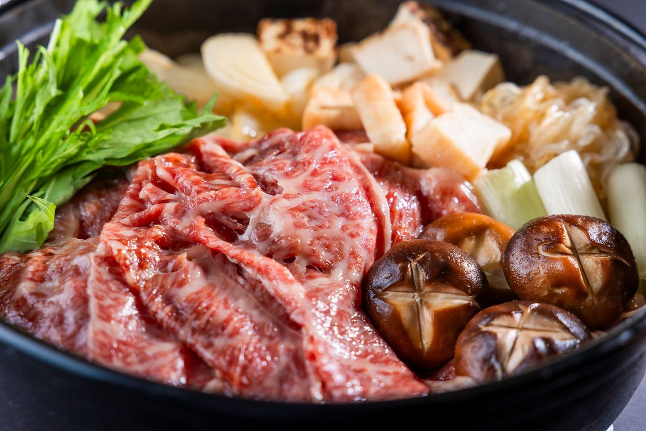 下村牛すき焼き又はしゃぶしゃぶセット(160g)