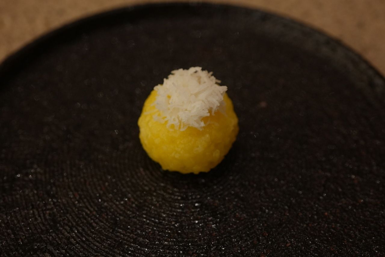 九月の小菓席（三菓三茶）
