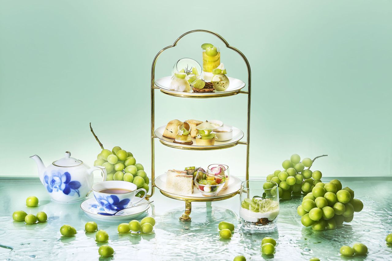 Afternoon Tea ---Shine Muscat Afternoon Tea (Sep 1–Sep 30)---[Official HP Reservation Discount]