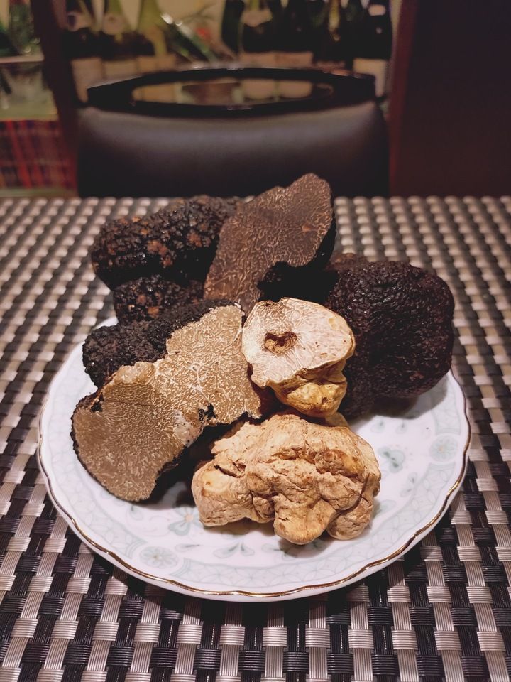 Truffle course (8 dishes)
