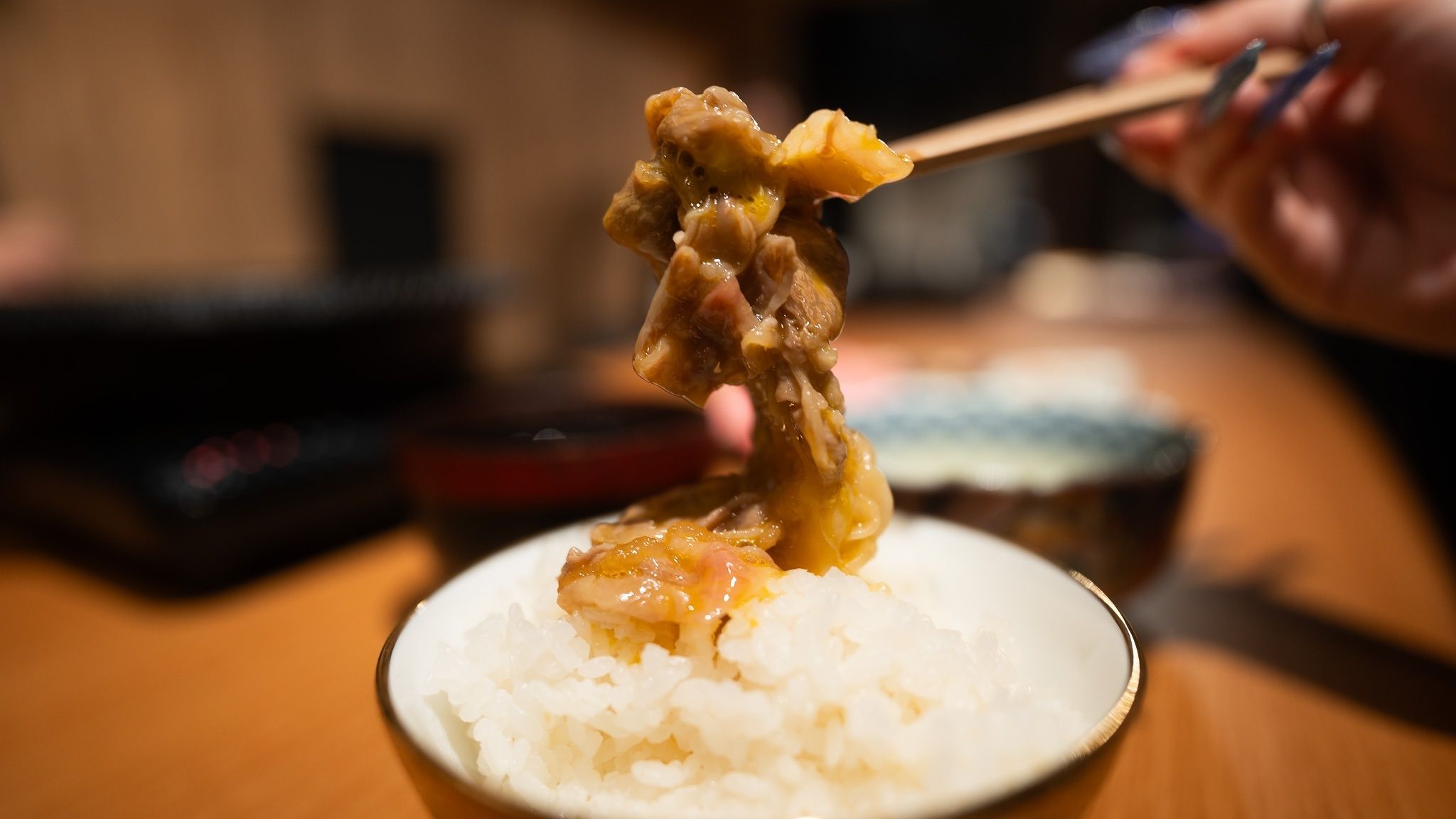 WAGYU SUKIYAKI GOKU Higashi Ginza Tsukiji