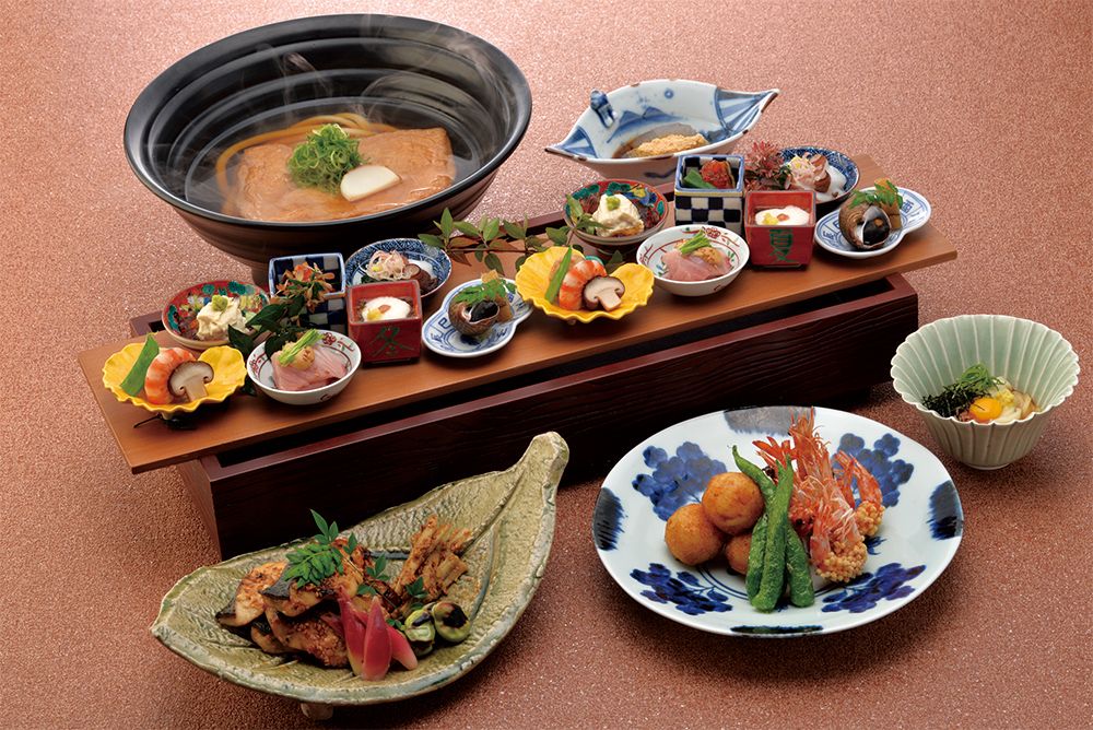 Udon Kaiseki — choose your udon | ¥4,300