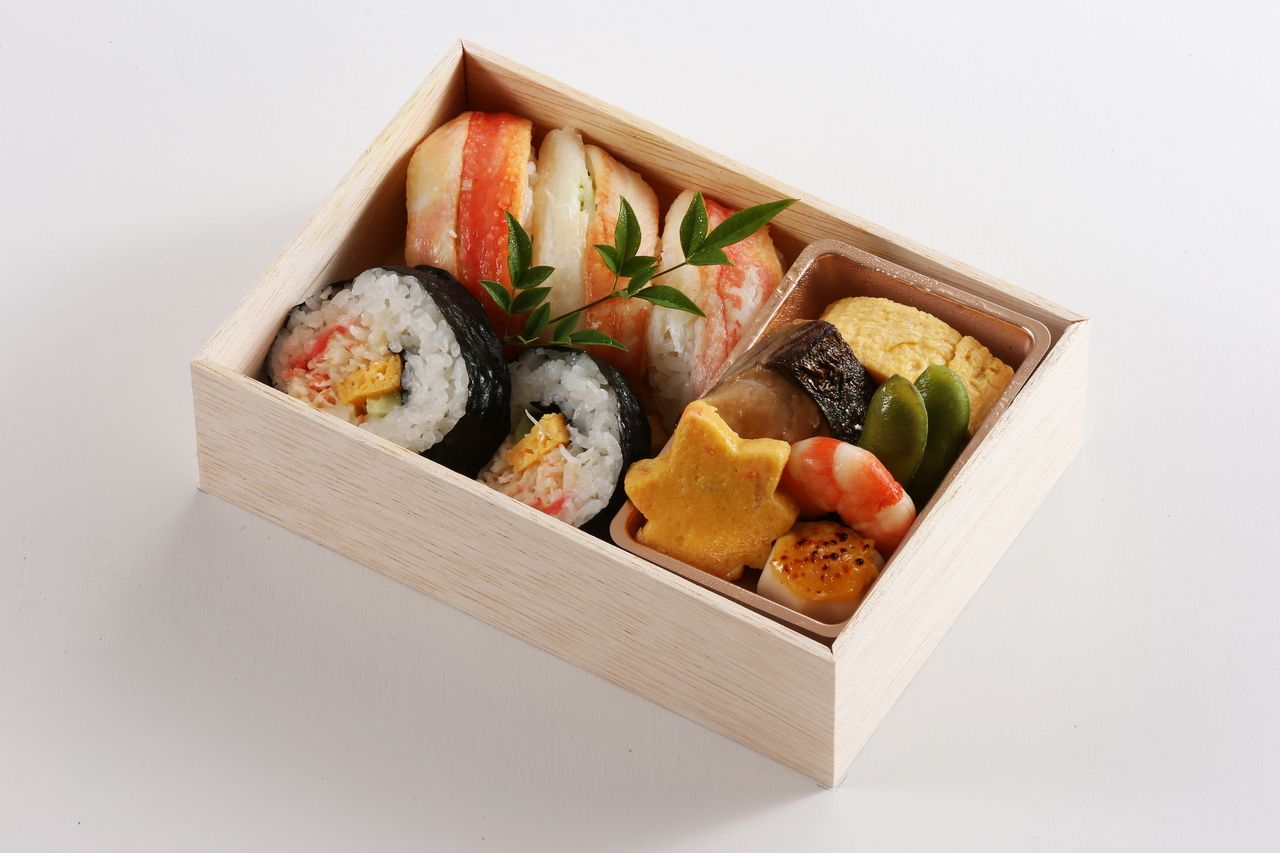 かに寿司弁当