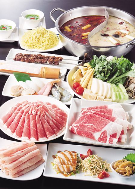 Special Course Two-Color Hot Pot (Spicy/White Soup)