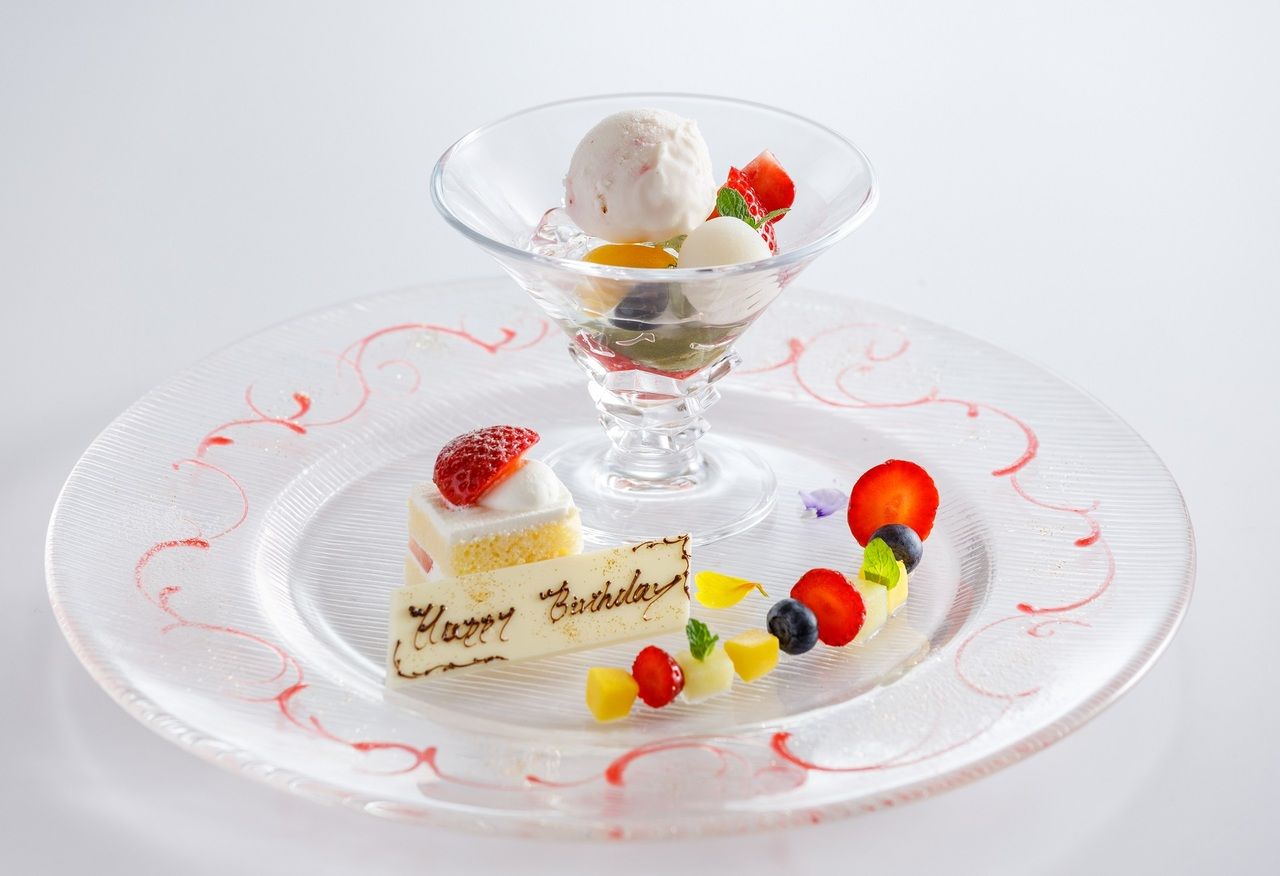 メッセージプレート