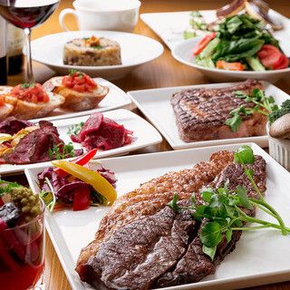 «Dinner» Dry aged beef 7,150yen course