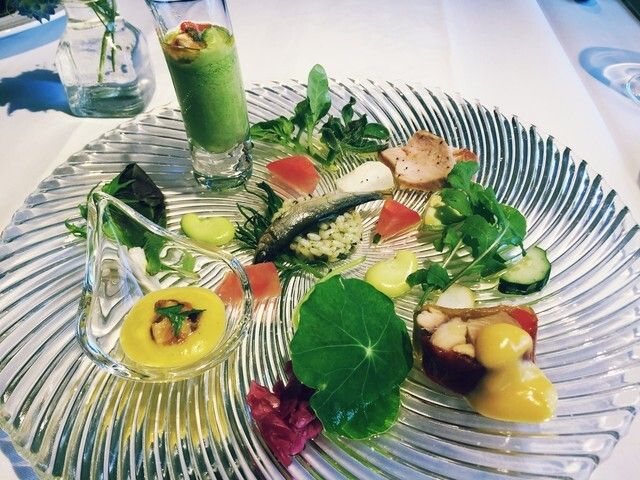 Lunch course: A course (no main dish)