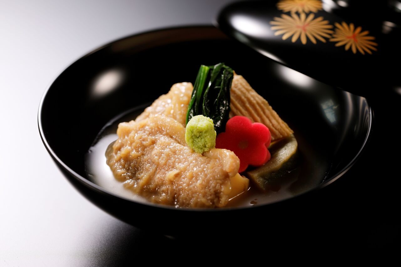 【金沢五彩コース：黄土Odo】郷土料理を堪能 治部煮や真鯛握り唐蒸しなど