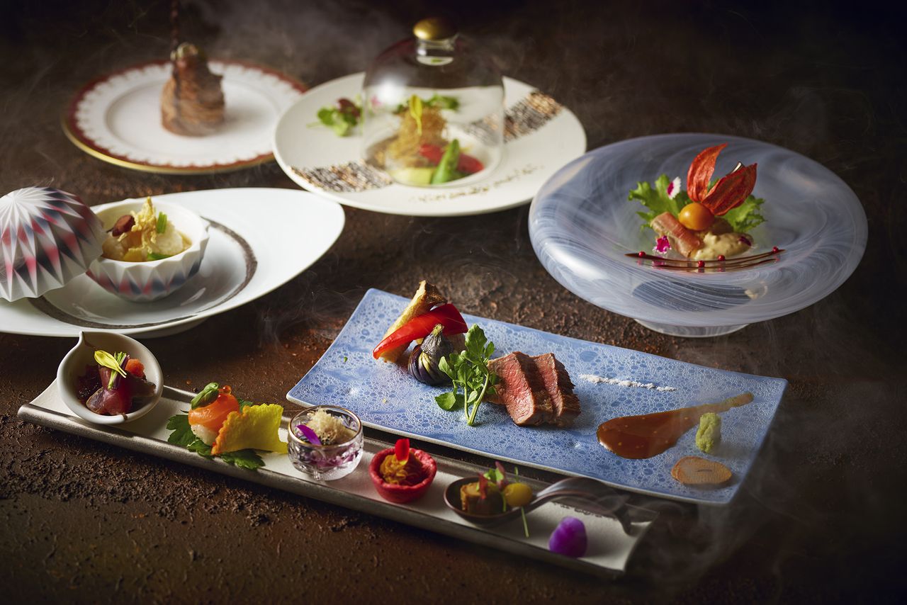 【仅限午餐～日式法式怀石料理 JYUN】轻松享用日式食材与法式料理融合的优雅套餐