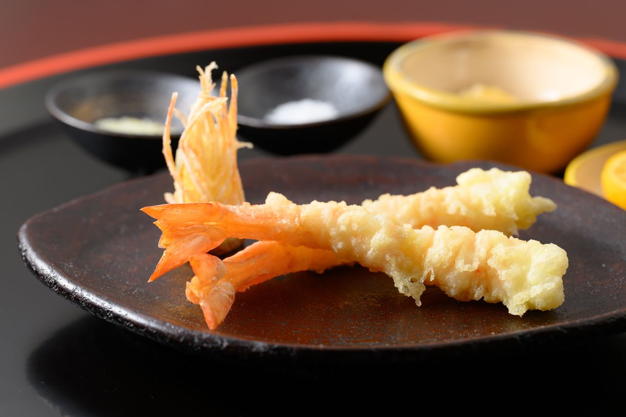 [Private Room]  Tempura Kaiseki 16,500 yen
