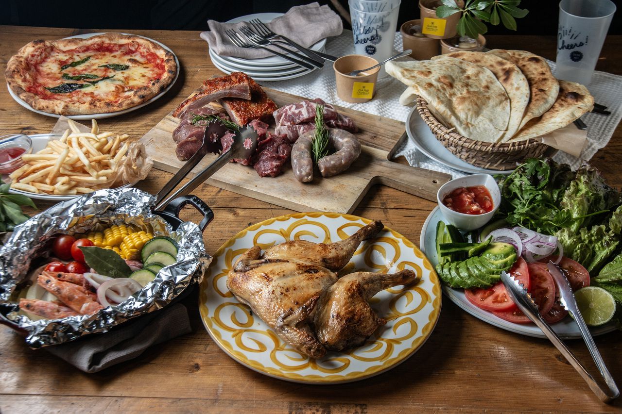 【平日ランチBBQ】　カステッロプラン　飲み放題90分付き！！