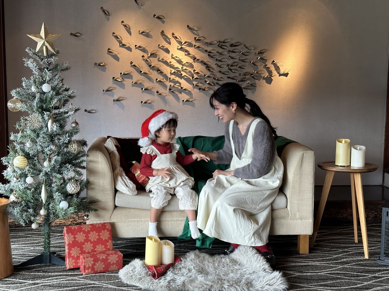 [Children only - Christmas lunch] Includes a kids' space and a Christmas photo booth