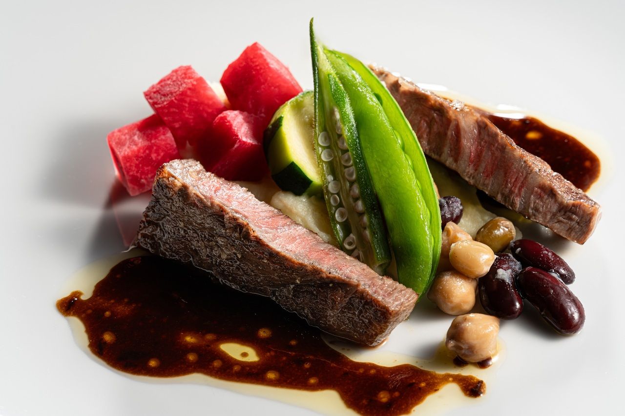 【ディナー】高温石窯を使用したグリルコース全5品