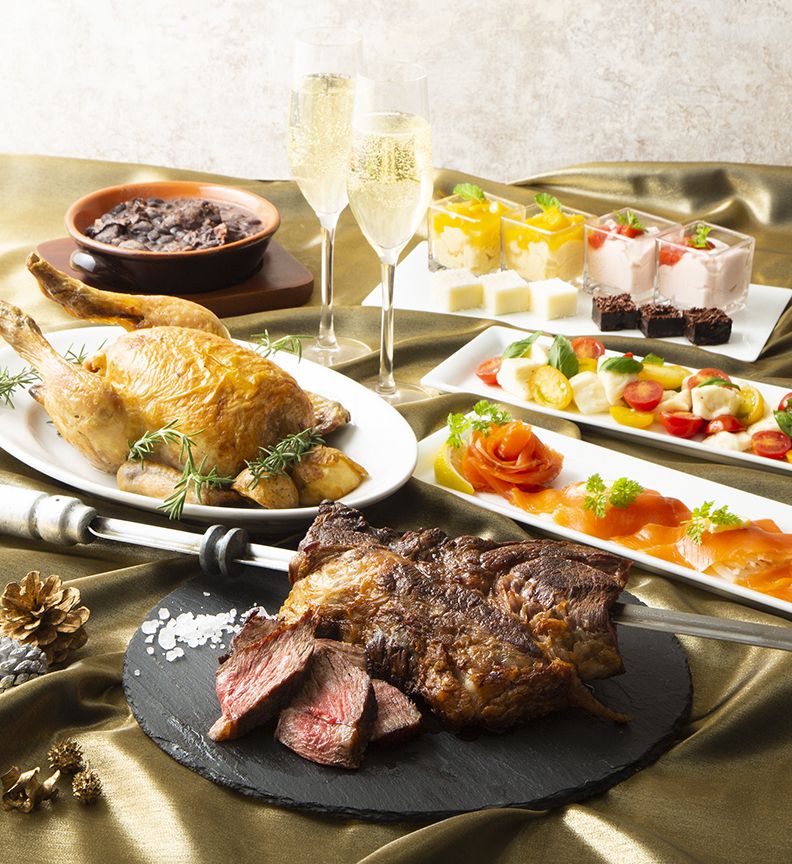 【クリスマスディナー飲み放題付き】特別シュラスコ　～ブラジリアンバーベキュー～