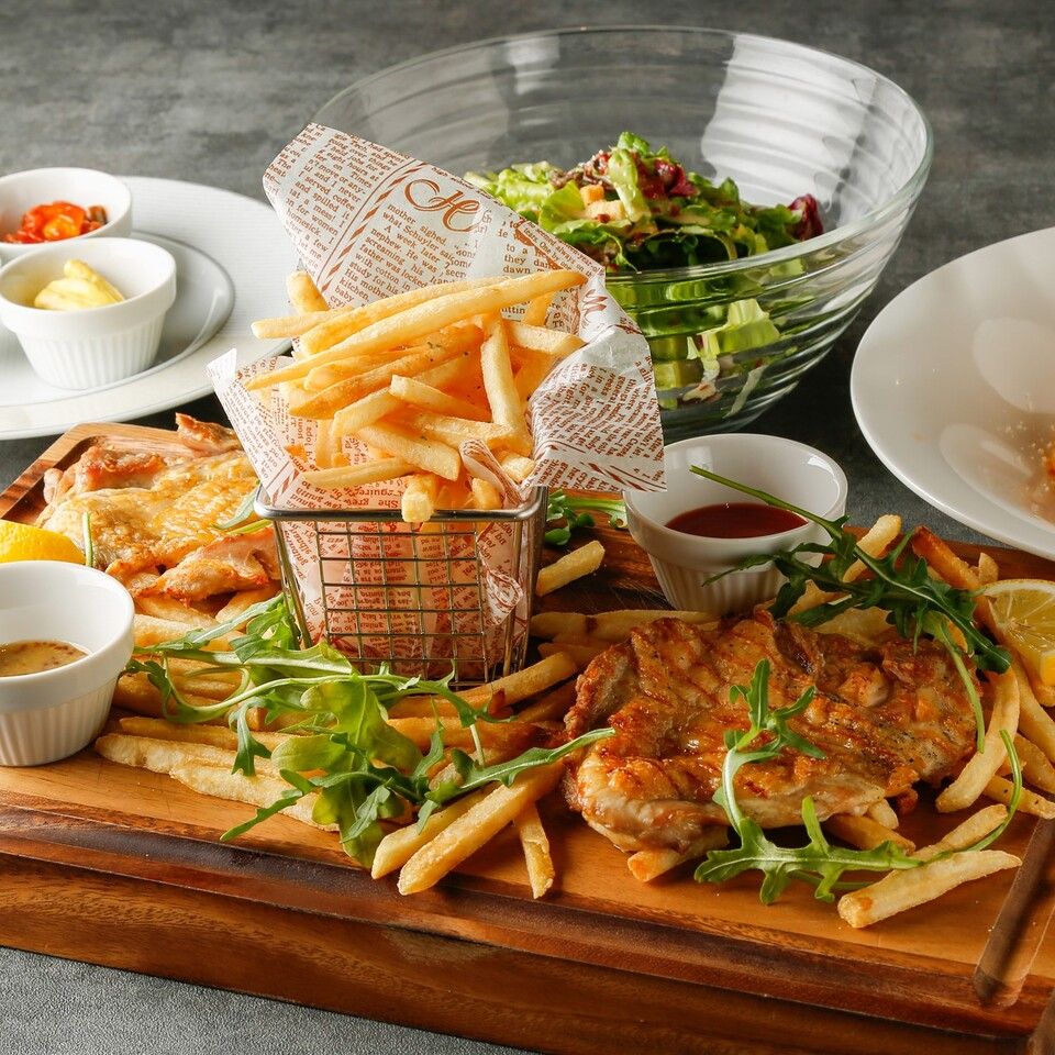 BOUCHERIEカジュアル「200gグリルの旨み」世界を旅するウイスキーとともに-飲み放題-120分-