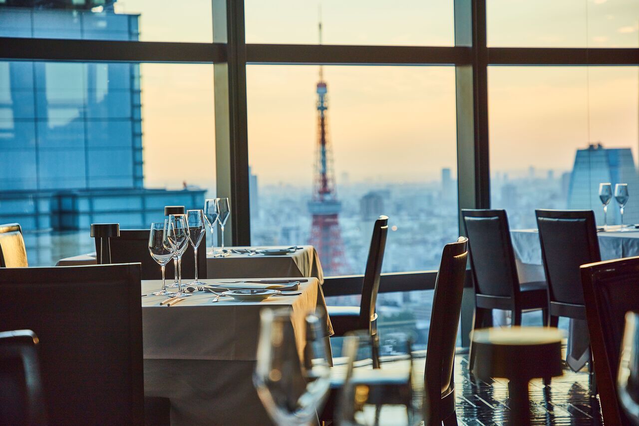 【Lunch】 Rossini course with a glass of Sparkling Wine 「Tower view seat guaranteed」
