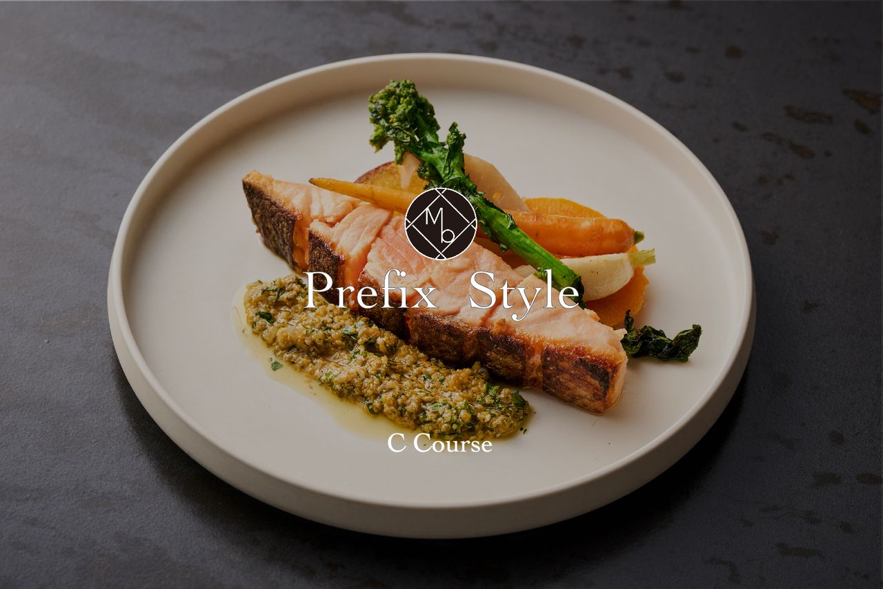 Cコース 4品（アミューズ＋前菜＋魚料理＋メイン）