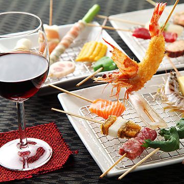 제철 채소 코스 + 음료 무제한 포함