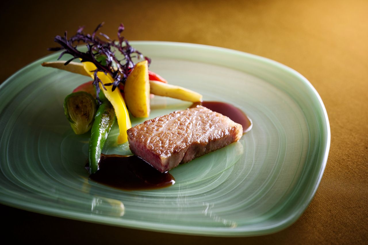 [Dinner] Soleil course: Enjoy seasonal ingredients and Awaji beef