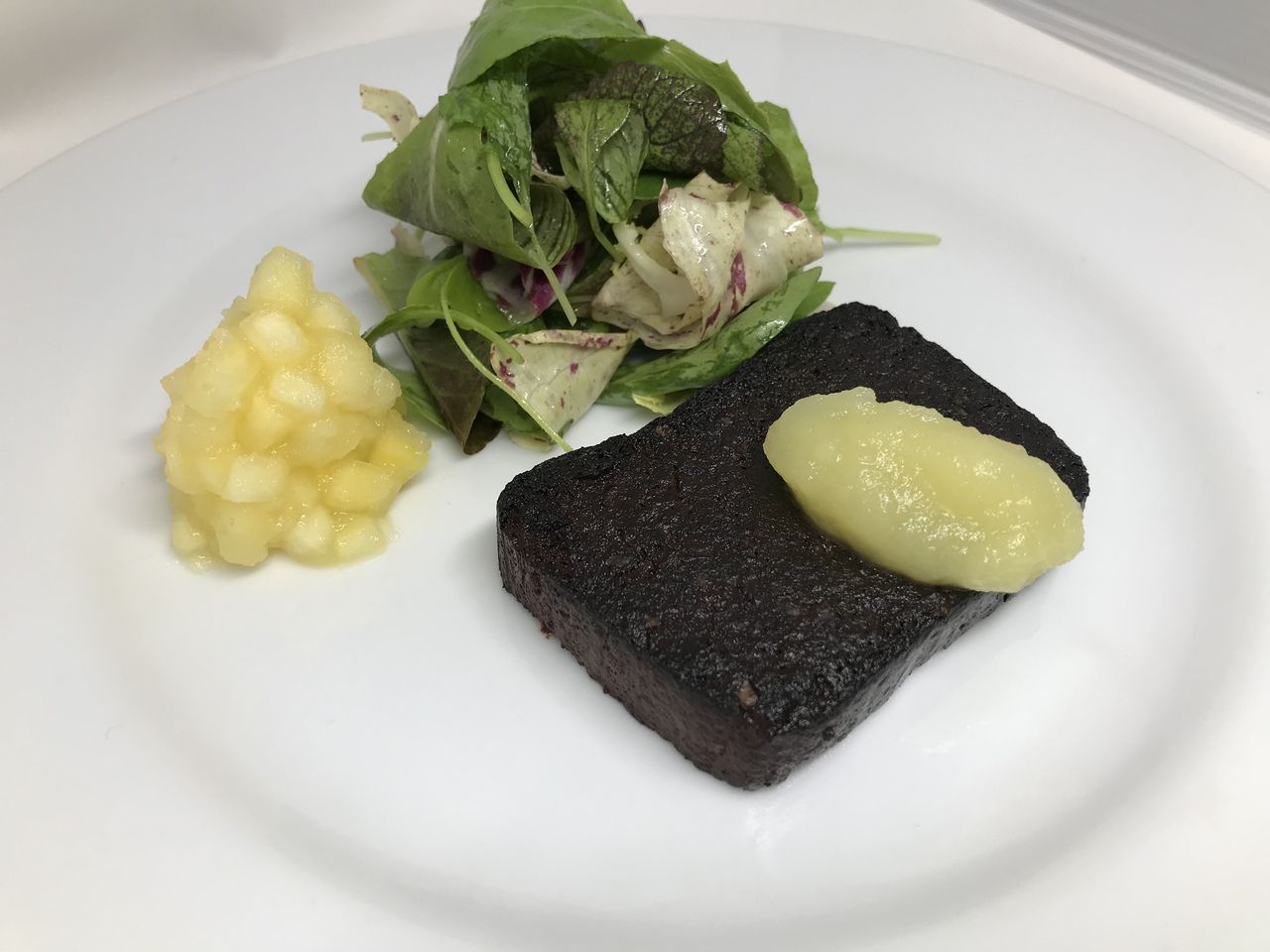 Un choix de deux menus est disponible