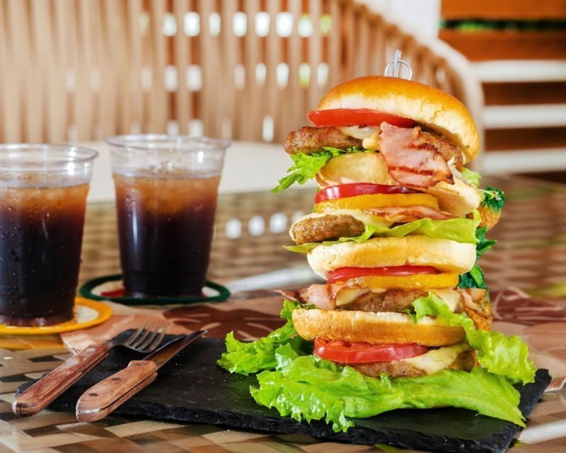 【オプション】BBQタワーバーガー