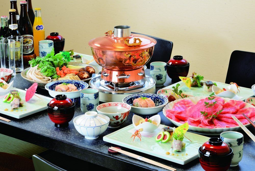 黒毛和牛A5等級しゃぶしゃぶ　特上コース