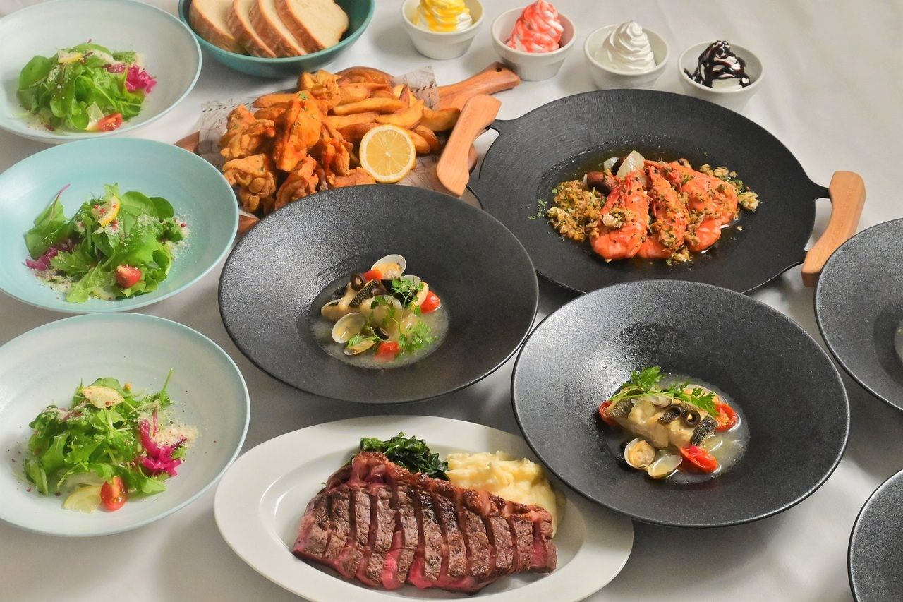 "Premium Course" where you can enjoy seafood dishes and top-ranked prime beef★Reservations started on March 15, 2024★