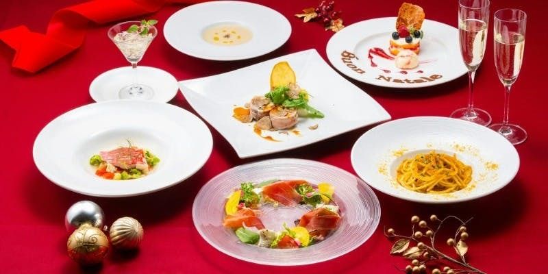 【12月1日～12月22日】 クリスマスプレディナーコース2025