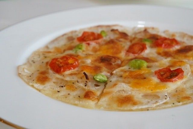 れんこんピザランチ