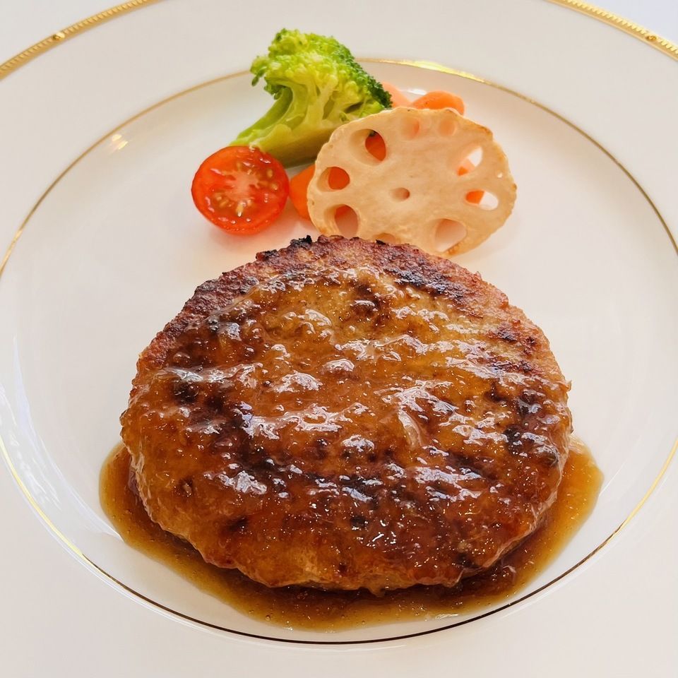 れんこんハンバーグランチ