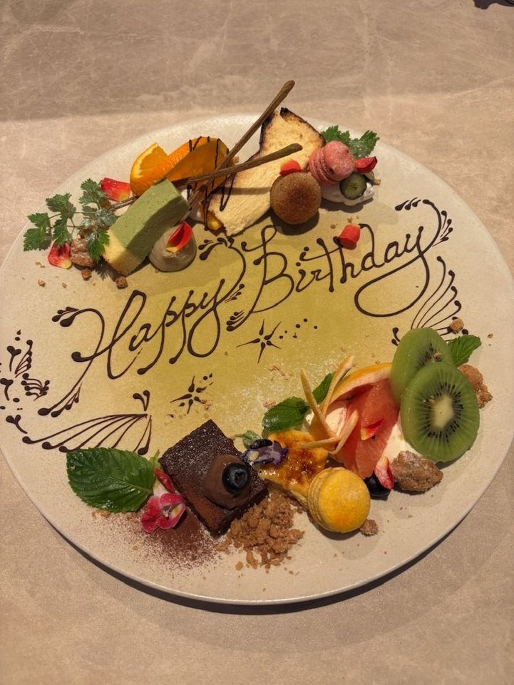 Dessert plate 3300yen