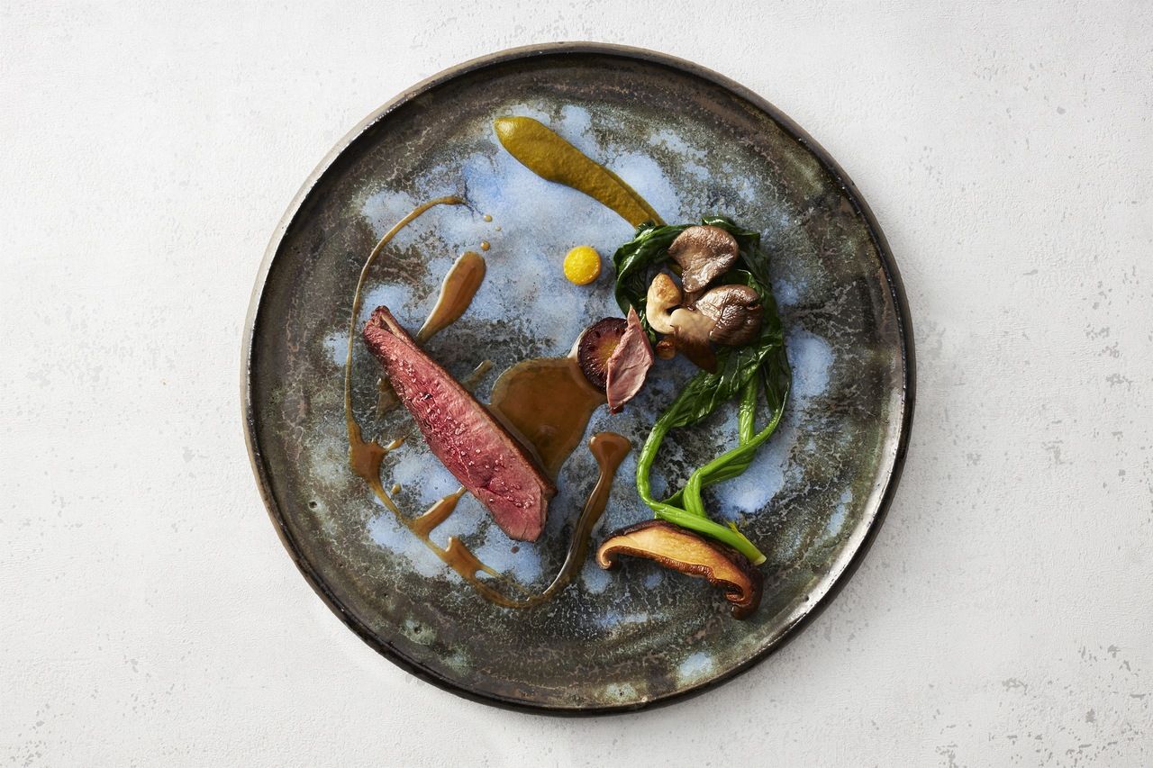 冬季限定ジビエ尽くしのコース